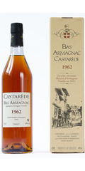 Armagnac Castarede 1962 * avec étui et avec cire