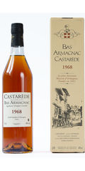 Armagnac Castarede 1968 * avec étui et avec cire