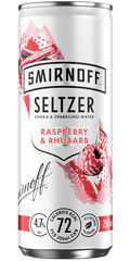 Smirnoff Seltzer Raspberry&Rhubarb *