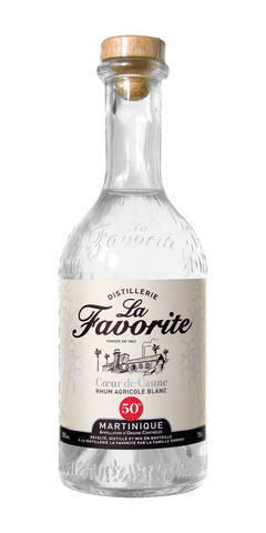 La Favorite Coeur de Canne BLANC Rhum Agricole
