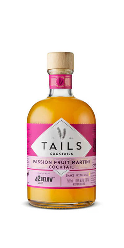 Tails Passion Fruit Martini
