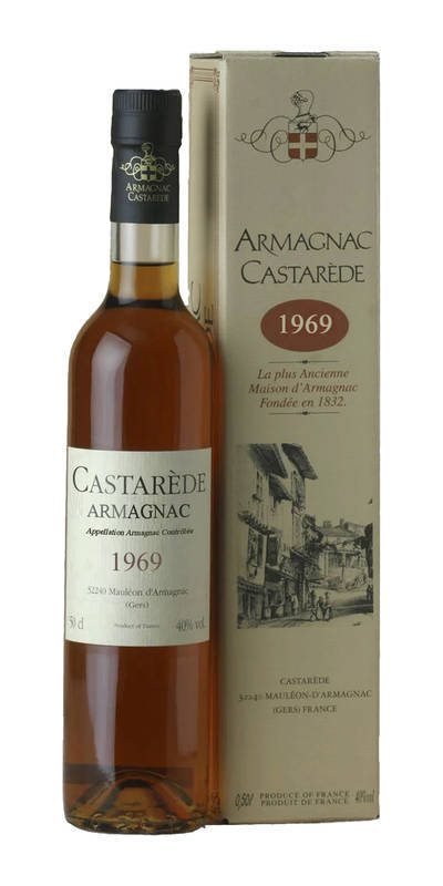Armagnac Castarede 1969 * avec étui