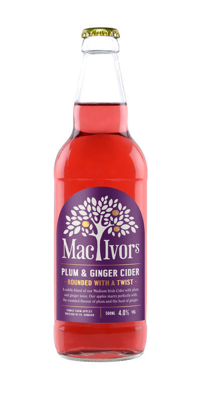 Mac Ivors Plum & Ginger Cider