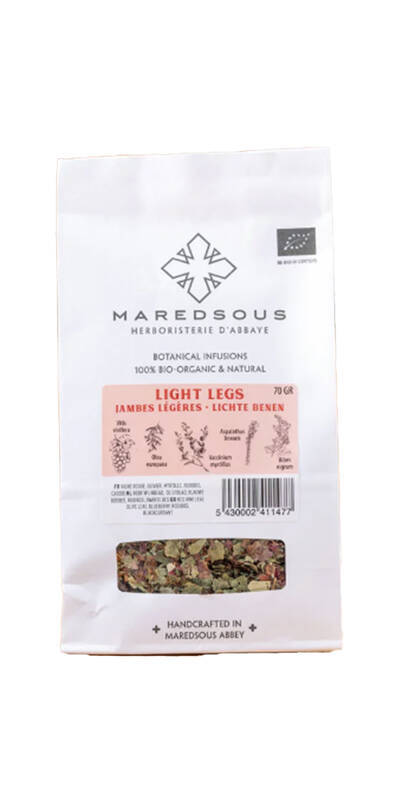 Maredsous Infusion Jambes Légères BIO 70gr