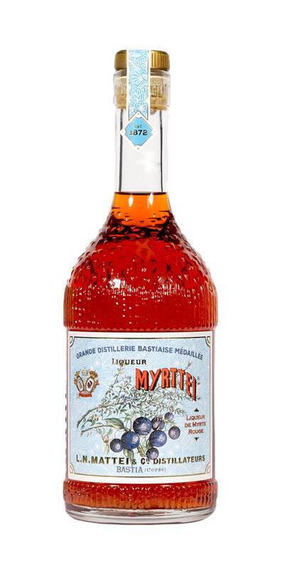 Mattei Liqueur Myrttei Rouge