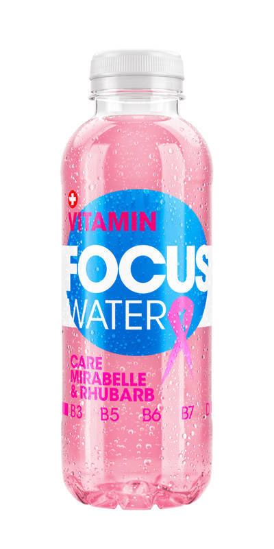 FocusWater CARE Mirabelle-Rhubarbe