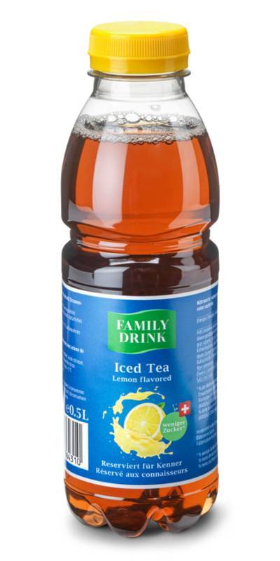 Family Drinks Iced Tea Lemon