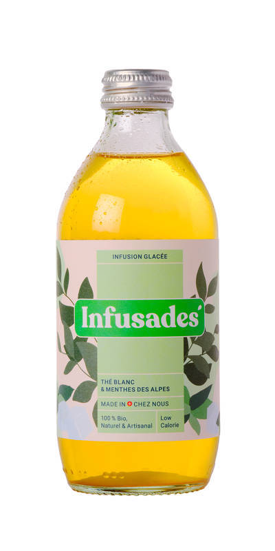 Infusades Thé Blanc & Menthe des Alpes