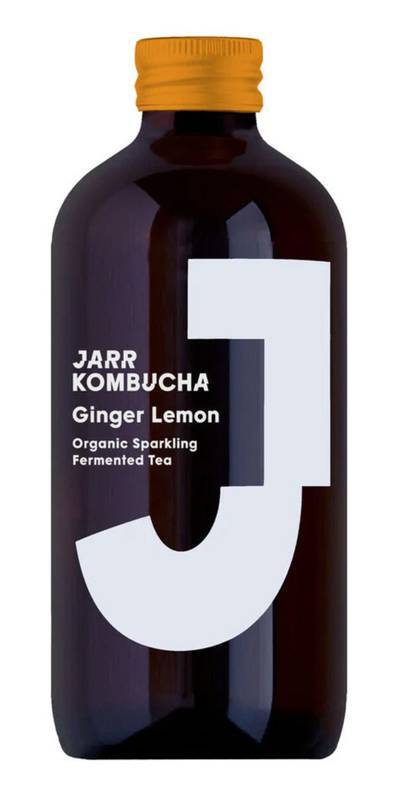JARR Kombucha Ginger Lemon