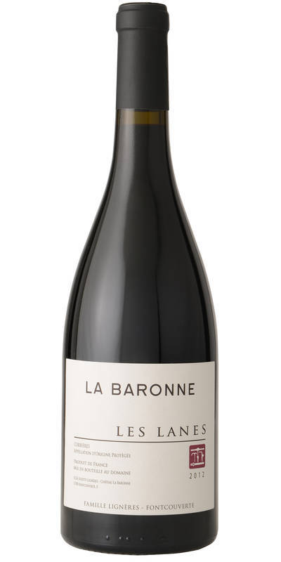 Les Lanes 2019/2020 AOP Corbières rouge Château La Baronne