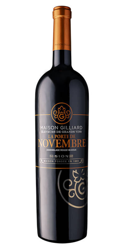 Rouge Porte de Novembre Vin de Pays Suisse