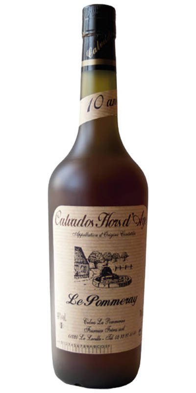 Calvados Hors d'âge le Pommeray 10 ans