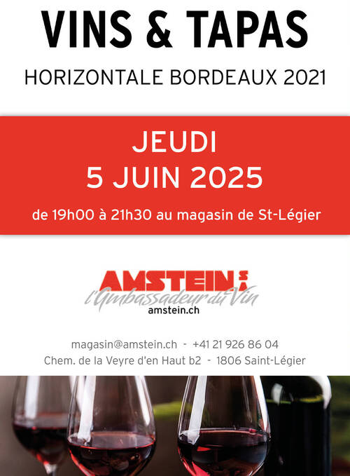 Horizontale Bordeaux - Vins&Tapas