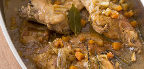 Lapin à la Chimay Rouge