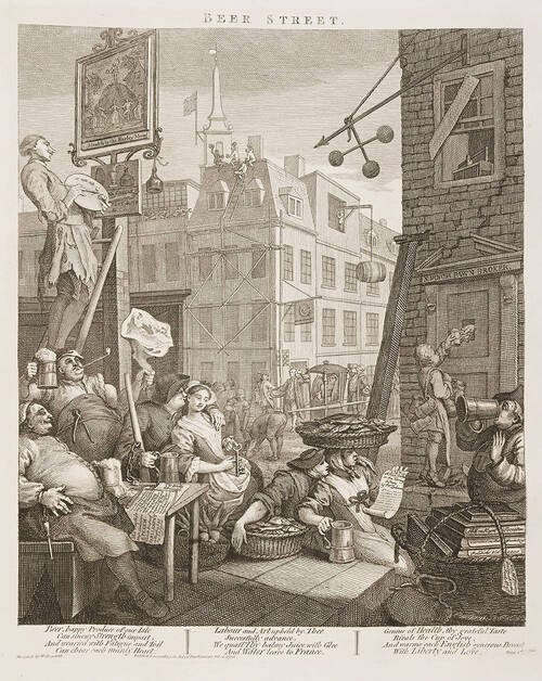Beer street - William Hogarth