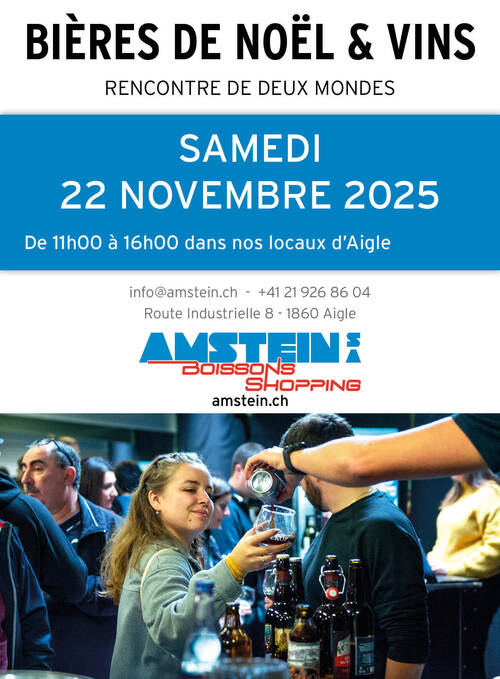 Bières de Noël & Vins - Aigle