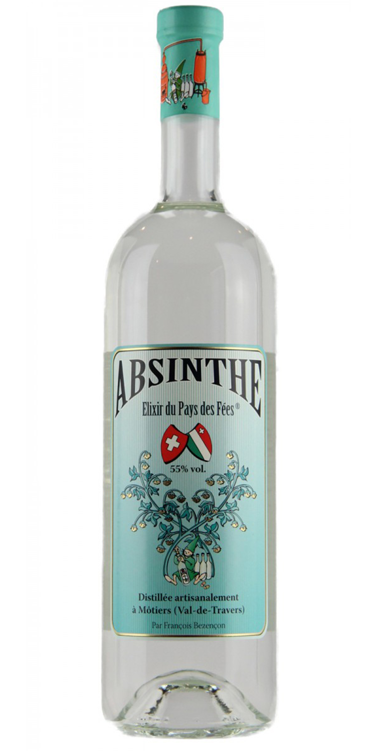Alcool Absinthe Pays des Fées lt* (1.0 l)