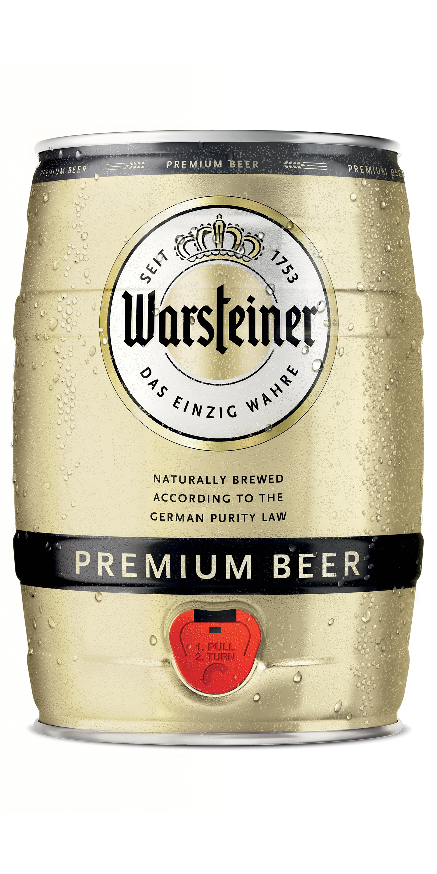 Bière Warsteiner P. Verum Mini Fut (5.0 l)